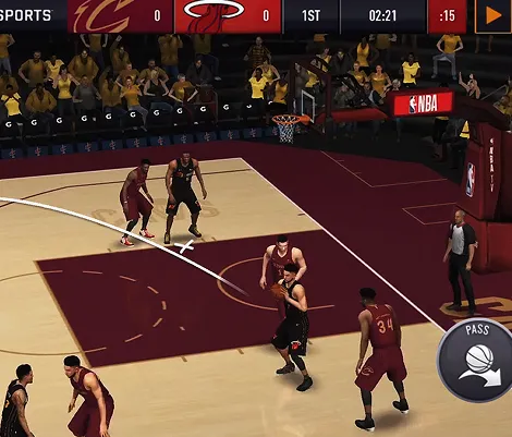 Play online in NBA Live Mobile Basketball NBA Live Mobile Basketball game icon